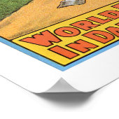 Ringling Bros. Paardenreclame 1910 Poster (Hoek)