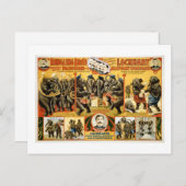 Ringling Bros Pachyderms 1899  olifanten Briefkaart (Voorkant / Achterkant)