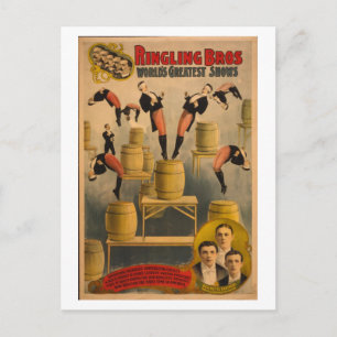 Ringling Bros. /Raschetta Bros. Briefkaart