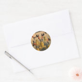 Ringling Bros. / Raschetta Bros. Ronde Sticker (Envelop)