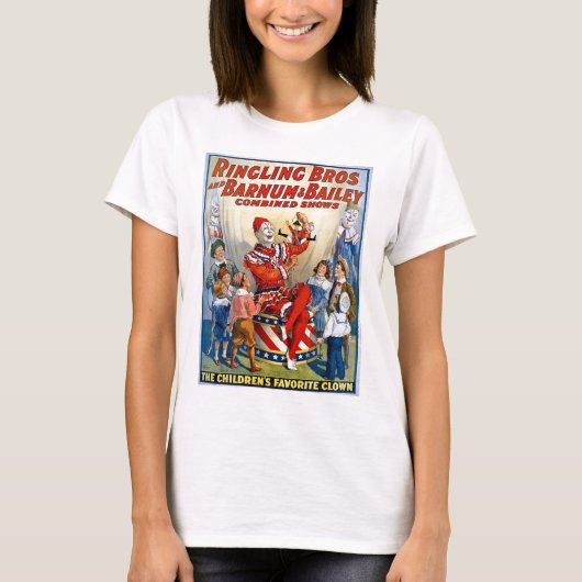 Ringling Brothers & Barnum & Bailey  Clown T-shirt (Voorkant)