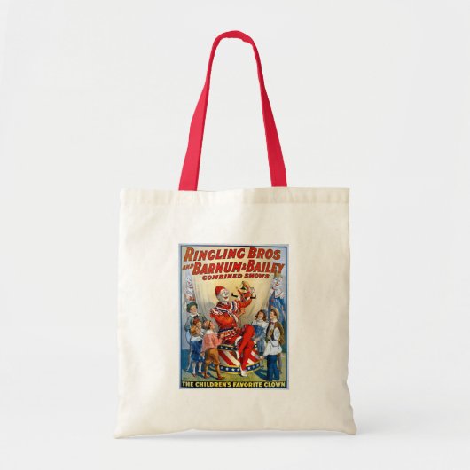 Ringling Brothers & Barnum & Bailey Clown Tote Bag (Voorkant)