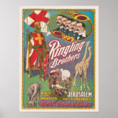  Ringling Brothers Circus Poster (Voorkant)