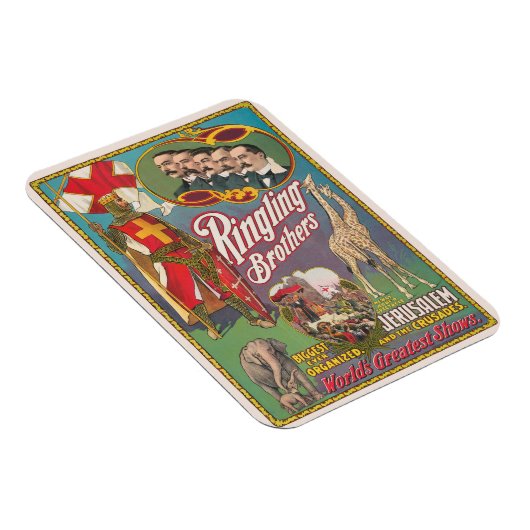  Ringling Brothers Circus Poster Magneet (Rechterzijde)