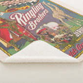 Ringling Brothers Circus Poster Sherpa Deken (3/4)