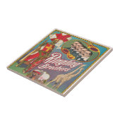  Ringling Brothers Circus Poster Tegeltje (Zijkant)