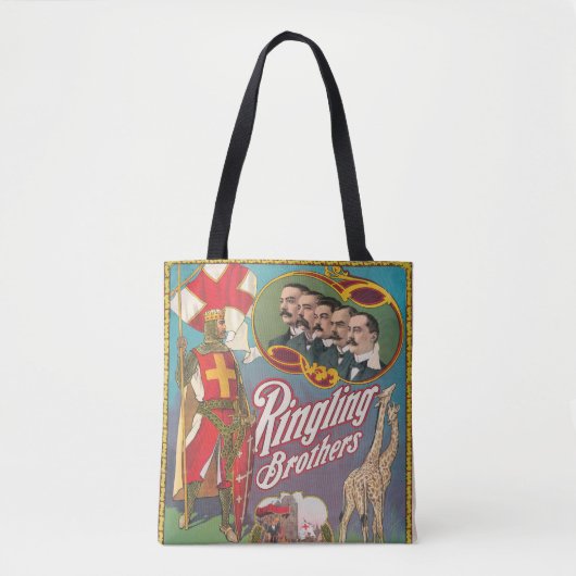 Ringling Brothers Circus Poster Tote Bag (Voorkant)