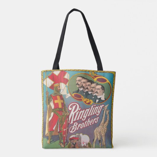 Ringling Brothers Circus Poster Tote Bag (Achterkant)