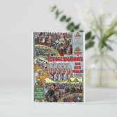 Ringling Brothers Parade Secties 1899 Retro Theat Briefkaart (Staand voorkant)