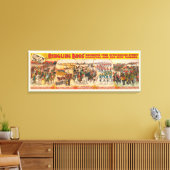 Ringling Brothers Street Carnaval & Grote Nieuwe P Canvas Afdruk (Insitu (Woonkamer))