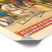 Ringling Brothers Street Carnaval & Grote Nieuwe P Poster (Hoek)