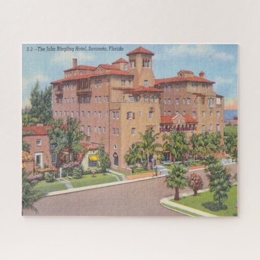 Ringling Hotel 16x20 PUZZLE Legpuzzel (Horizontaal)