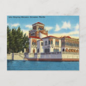 Ringling Mansion, Sarasota, Florida Briefkaart (Voorkant)