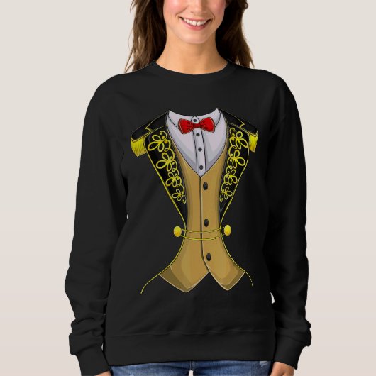 Ringmaster Circus Costume Showman Kinder Mannen Vr Trui (Voorkant)