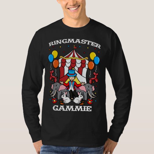Ringmaster Gammie Circus Event Staff Ringleader Gr T-shirt (Voorkant)