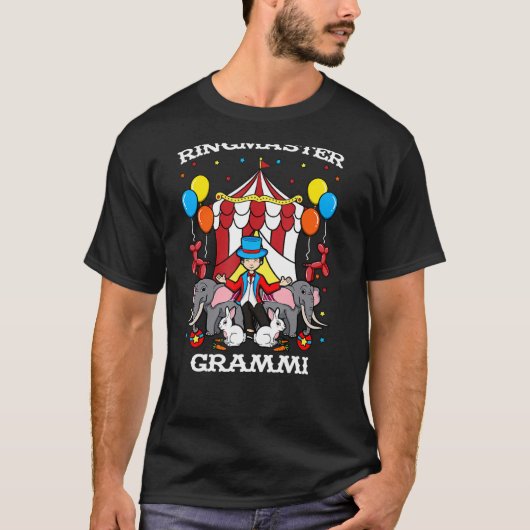 Ringmaster Grammi Circus Event Staff Ringleader Gr T-shirt (Voorkant)