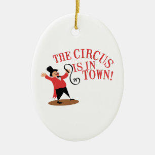 Ringmaster Town Keramisch Ornament
