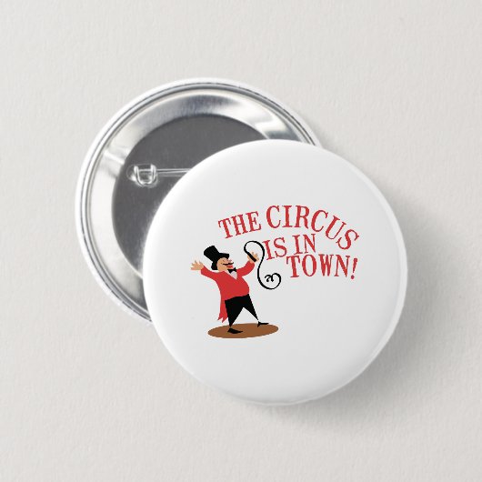 Ringmaster Town Ronde Button 5,7 Cm (Voorkant /achterkant)