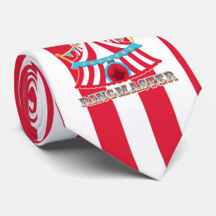 ringmeester, carnaval of Circus Necktie Stropdas