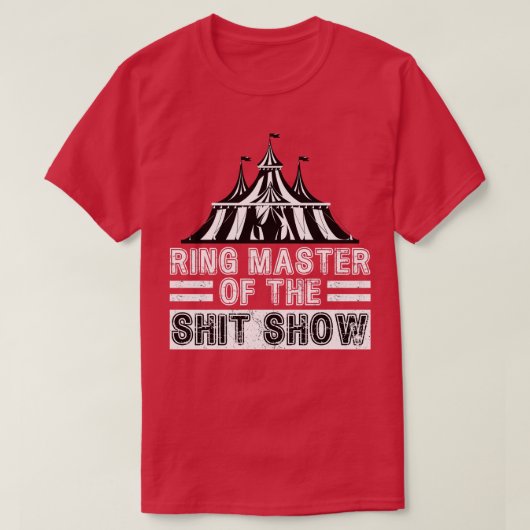 Ringmeester van het show 20 t-shirt (Design voorkant)