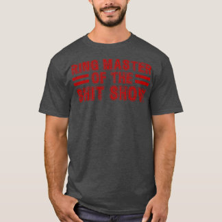 Ringmeester van het show 5 t-shirt