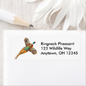 Ringneck Fazant Label (Insitu)