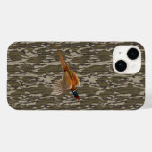 Ringneck Pheasant Hunting Bottomland Camo Bird Case-Mate iPhone Case (Achterkant (horizontaal))