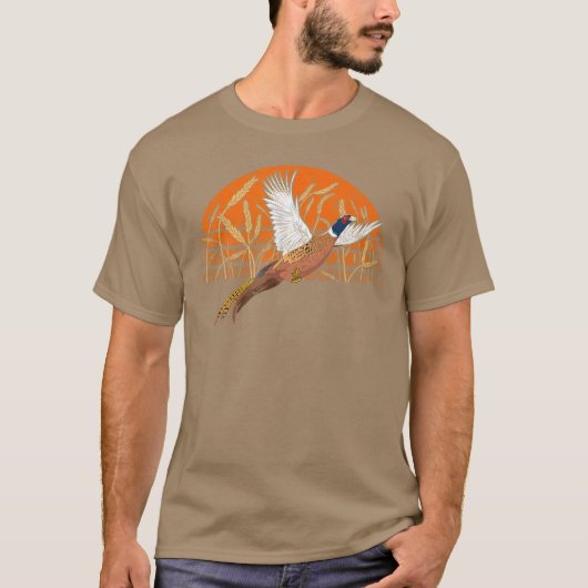 Ringneck Pheasant Hunting for Upland Game Bird Hun T-shirt (Voorkant)