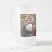 RINGNECKCALLSADDY - Gepersonaliseerd Matglas Bierpul (Voorkant links)