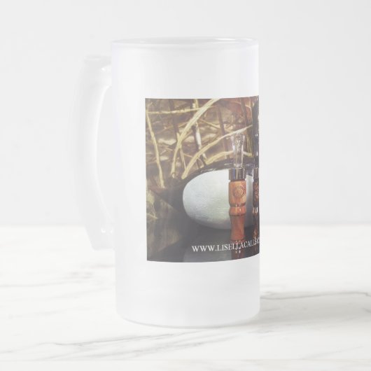 RINGNECKCALLSADDY - Gepersonaliseerd Matglas Bierpul (Voorkant links)