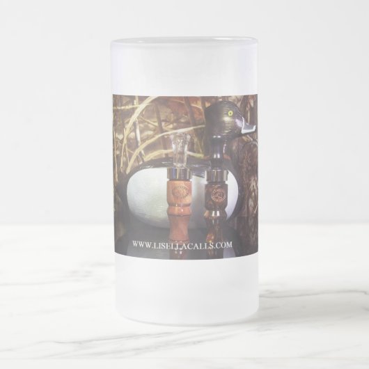 RINGNECKCALLSADDY - Gepersonaliseerd Matglas Bierpul (Center)