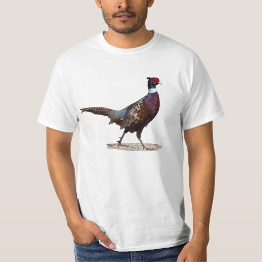 Ringnecked fazant t-shirt (Voorkant)