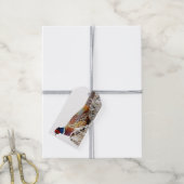 Ringnek fazant foto geschenk Label Cadeaulabel (Met Touw)