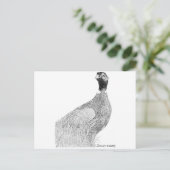 Ringnek Pheasant Briefkaart (Staand voorkant)