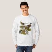 Ringnek Pheasant Family T-shirt (Voorkant volledig)