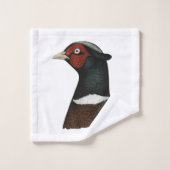 Ringnek Pheasant Head Bad Handdoek (Wasdoekje)