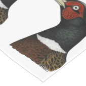 Ringnek Pheasant Head Korte Tafelloper (Hoek)
