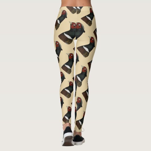 Ringnek Pheasant Head Leggings (Achterkant)