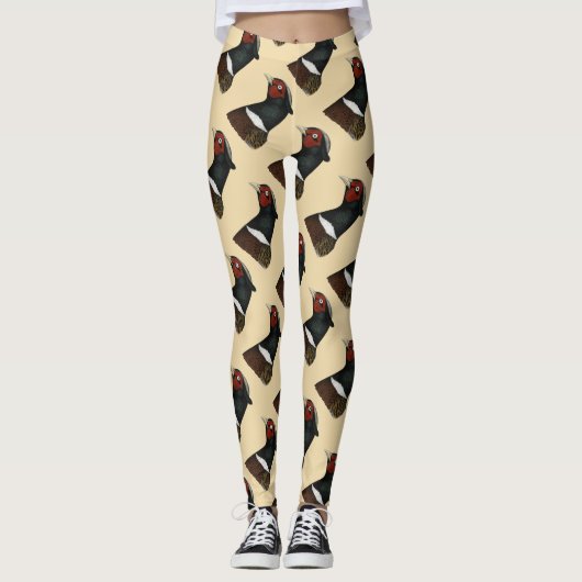 Ringnek Pheasant Head Leggings (Voorkant)
