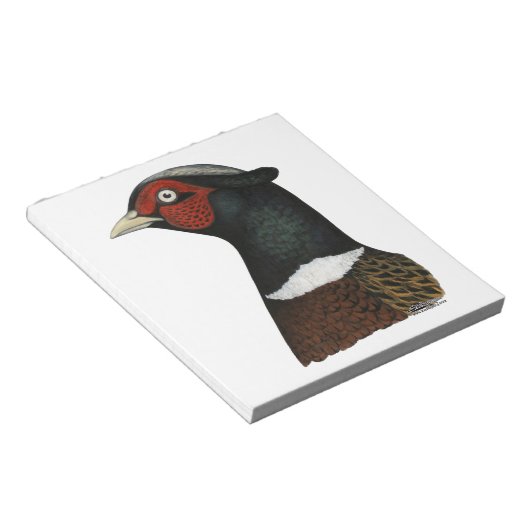 Ringnek Pheasant Head Notitieblok (Schuin)