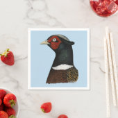 Ringnek Pheasant Head Servet (Insitu)
