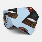 Ringnek Pheasant Head Stropdas (Opgerold)
