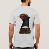 Ringnek Pheasant Head T-shirt (Achterkant)
