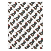 Ringnek Pheasant Head Tafelkleed (Voorkant)