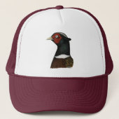 Ringnek Pheasant Head Trucker Pet (Voorkant)