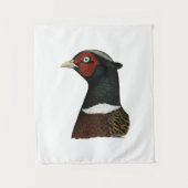 Ringnek Pheasant Head Wandkleed (Voorkant)