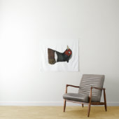 Ringnek Pheasant Head Wandkleed (In Situ (horizontaal))