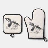 Ringnek Pheasant Ovenwant & Pannenlap Set (Voorkant)