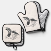Ringnek Pheasant Ovenwant & Pannenlap Set (Voorkant / Achterkant)