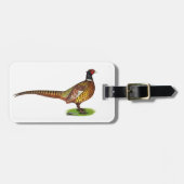 Ringnek Pheasant Rooster Bagagelabel (Voorkant horizontaal)